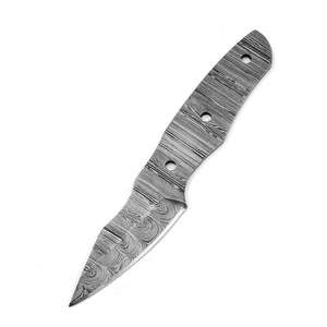 Couteau Skinner EDC professionnel en acier Damas, forgé à la main sur mesure, avec support ODM, personnalisable, lame pleine longueur, 58 HRC, ultra-affûté, faibles MOQ - Product Image 1