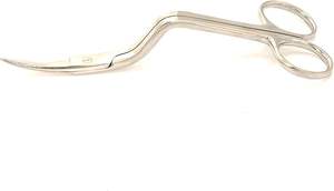 Tijeras de Bordado Curvas Dobles Aprobadas por ISO para Coser con Funda Protectora para Tela de Bordado, Tijeras de Sastre Curvas Dobles - Product Image 2