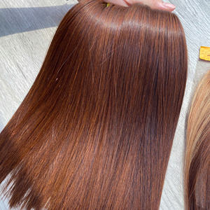 Combo hacer peluca 100% cabello humano SDD paquete con Kim K Cierre de raíz oscura crudo vietnamita cabello virgen cutícula alineada precio de fábrica - Product Image 4