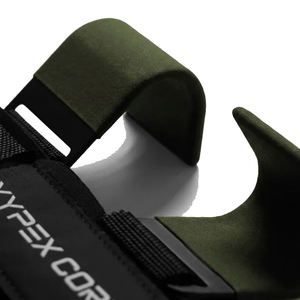 Crochets de musculation personnalisés pour soulevés de terre, tractions, rames, soulevés de bras – Sangles en néoprène souples antidérapantes anti-déchirure, poignées épaisses pour poignets forts - Product Image 2