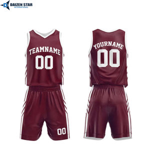 High Quality Custom Breathable Printed Basketball Uniform Reversible Jersey Set for Tournament Training - Product Image 4