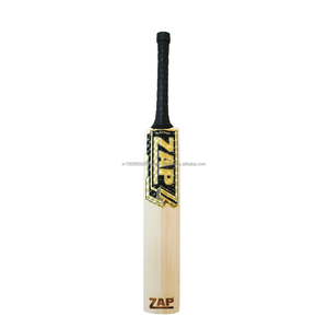 Bate de Críquet ZAP Royal Crown de Salgueiro Inglés de la Mejor Calidad, ZAPS-BT36, Talla 3, Ecológico, Personalizable, Grosor de 13-16 mm, para Zurdos/Diestros - Product Image 1