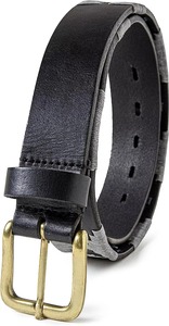 Durable <b>Cow</b> Hide Polo Belts with Steel Buckle-Eco-Friendly & Waterproof Customizable for Equestrian Training & Casual Use - Product Image 2