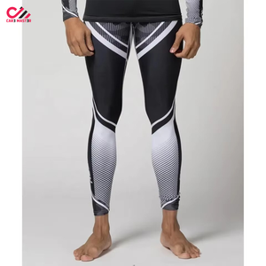 กางเกงออกกำลังกายผู้ชายสีพื้น แห้งเร็ว กระชับกล้ามเนื้อ ยืดหยุ่น เหมาะสำหรับกีฬา MMA BJJ - Product Image 6