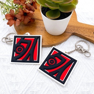 <b>Anime</b> <b>Keychain</b> Custom PVC Keyring Ornament Key Chain - Product Image 6