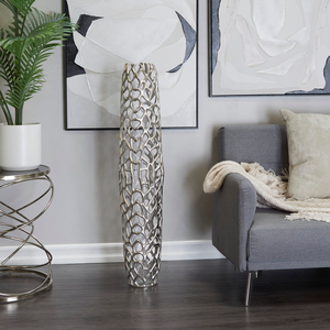 Elegant Aluminium Flower <b>Vase</b> for Home and Wedding Decoration Stylish Living Room Tabletop <b>Vase</b> At Best Price - Product Image 2