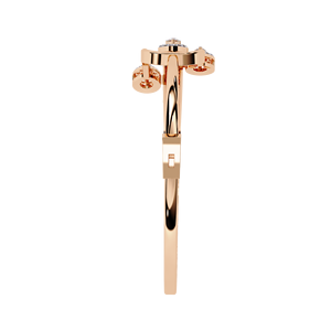 Classic 18K Gold Plated IGI Certified Diamond Engagement <b>Bracelet</b> Brilliant Cut Claw Setting Geometric Design Women's Fashion - Product Image 5