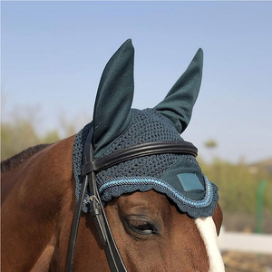 Bonnet d'oreille pour cheval personnalisé de haute qualité avec logo, nouveau design, accessoire équestre léger pour l'équitation - Product Image 4