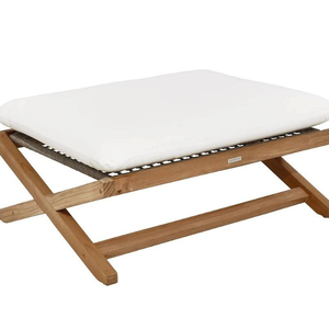 เก้าอี้ออตโตมันดีไซน์มินิมอลสำหรับสวน ทำจากโครงไม้สัก เหมาะสำหรับเฟอร์นิเจอร์บ้าน - Product Image 3