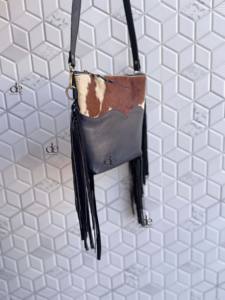 Nuevo Bolso de Mano con Flecos de Piel de Vaca, Bolso Elegante de Cuero Genuino, Oferta, Bolsos Bohemios Multiusos para Mujer - Product Image 2