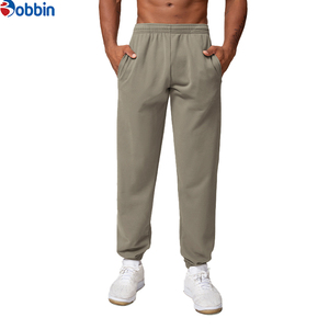 Outdoor Men's Elastic Waist Canvas Track Jogger <b>Pants</b> Stacked Sweat <b>Pants</b> Custom Cotton Baggy Oversized Casual Sports - Product Image 4