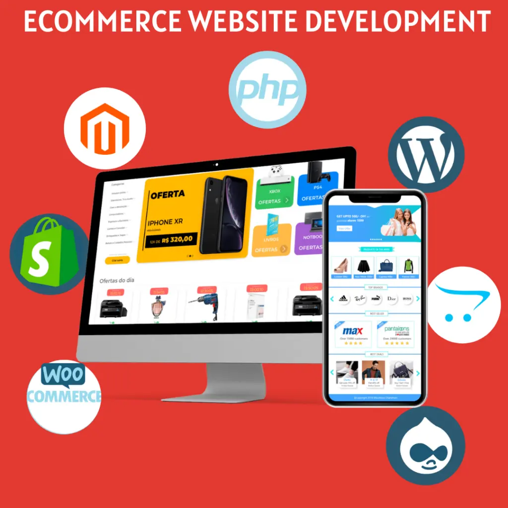 온라인 쇼핑을 위한 저렴한 전자상거래 웹사이트 개발을 제공하는 인도의 Webcom 솔루션