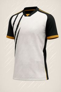 Custom Sporty Kabaddi Uniform Men Short Sleeve <b>V</b> Neck Regular <b>Fit</b> Team Jersey Printed Polyester - Product Image 3