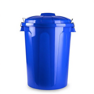 Poubelle CUBO BASURA 70L bleue Parchi - Product Image 1