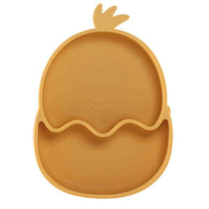 ODM OEM 2026 Tazón de Silicona Ecológico con Forma de Pájaro, Base de Succión, Patrón Impreso, Material Flexible de Grado Alimenticio para Niños Pequeños - Product Image 4