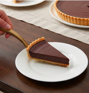 Spatule-couteau de service en métal laqué brillant pour mariages, cérémonies, outils de pâtisserie et découpe - Product Image 3