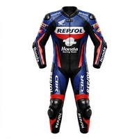 Setelan Balap Motor Kulit Sapi/Kulit Kanguru Zonda Pria 1Pc/Jumpsuit/Traje Perlengkapan Motor Dibuat Sesuai Ukuran Perlindungan Level 2 CE