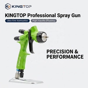 Pistolet de pulvérisation HVLP à alimentation par gravité à haute atomisation, buse de 1,3 mm, gobelet de 600 ml pour peinture automobile - Product Image 2