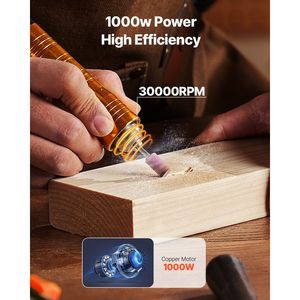 1000W 30,000RPM Electric Flex Shaft Grinder 31PC Multi-Functional Hanging Rotary Tool Carver <b>Engraver</b> <b>Machine</b> - Product Image 2