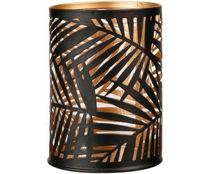 Portavelas Metálico Resistente con Cubierta de Vidrio para Reuniones en Interiores y Decoración de Cenas al Aire Libre - Product Image 1
