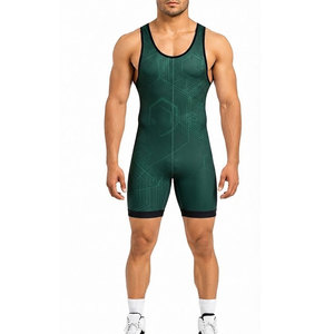 Wrestling <b>Singlet</b> <b>For</b> <b>Men</b> Lightweight Stretch One Piece Training Gear <b>For</b> Practice Matches Wrestling Sportswear - Product Image 1
