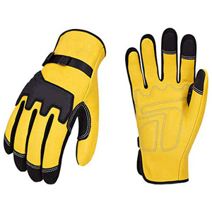 Custom Service Mechanic Gloves Easily Wear <b>Synthetic</b> <b>Leather</b> Casual Wear New Trendy And Comfortable Best Quality Mechanic Gloves - Product Image 6