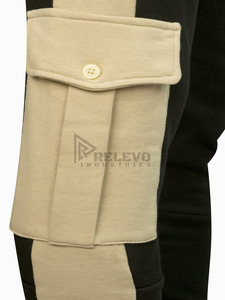 กางเกงวอร์มขาบานผ้าฟลีซหนานุ่มปักโลโก้ตามสั่งสำหรับผู้ชาย สวมใส่สบาย แห้งเร็ว ระบายอากาศดี สไตล์สตรีทแวร์ ราคาประหยัด - Product Image 3