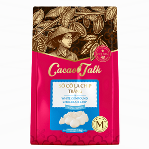 Pépites de chocolat blanc en vrac en gros, 1 kg, pour biscuits, gâteaux et confiseries, HALAL, OEM/ODM, expédition mondiale - Product Image 1