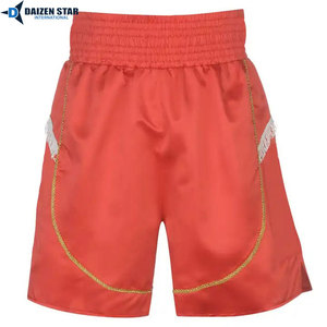 OEM Boxing Shorts Men Polyester Mesh Quick Dry Training Shorts Athletic Fitness Apparel Custom Print - Product Image 2
