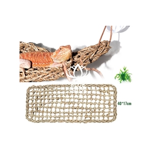 Hamac en jonc de mer pour lézards, geckos et caméléons, idéal pour l'escalade, le bain de soleil et la décoration de terrarium - PRÊT À EXPÉDIER 2026 - Product Image 3