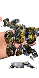 Pietersite de fuego natural, jaspe, pulido a mano, piedra suelta, piedras preciosas de alta calidad, fabricación de joyas, lote al por mayor para piedra de joyería - Product Image 2