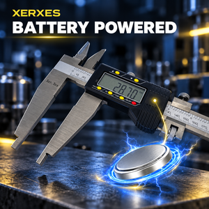 Calibrador Digital Xer.Xes de 600 mm (24 Pulgadas), Precisión de 0.01 mm, Acero Inoxidable, Herramienta de Medición Métrica e Imperial, 1 Año de Garantía - Product Image 6