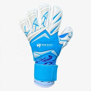 Gants de gardien de but professionnels de protection personnalisés, gants d'entraînement pour gardien de but, impression en silicone sur le dos de la main, contact sur la paume avant Letax - Product Image 2