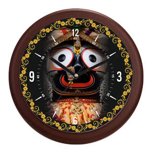Sherawali Mata Personalized Wall Clock Decor <b>Gift</b> <b>Set</b> for Mother's Day & Christmas - Product Image 6