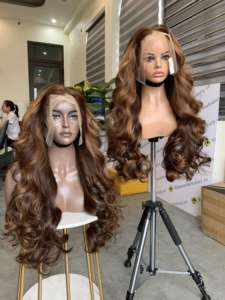 รายการราคาขายส่งวิกผมมนุษย์เวียดนามหยักสําหรับคน - Product Image 6
