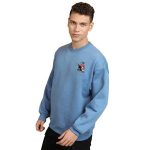 Sudaderas con Capucha de Felpa de Algodón de Alta Calidad para Hombre, Sudaderas con Logotipo Personalizado, Cuello Redondo, Talla Grande, Ropa Personalizada - Product Image 4