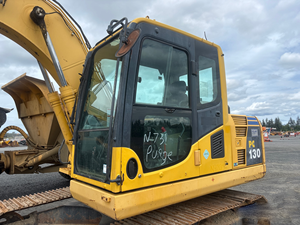 Excavadora de cadenas de servicio pesado PC130-8, modelo 2012, para construcción, movimiento de tierras y trabajos de servicios públicos - Product Image 3