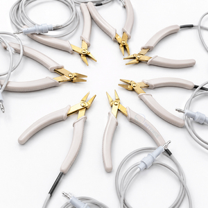 7 Pcs Permanent Jewelry Making <b>Pliers</b> <b>Set</b> Stainless Steel Fine Tip Short Nose Needle Nose Tools for Jewelers Wholesale - Product Image 6