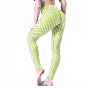 Servicio OEM Leggings de Mujer de Cintura Alta con Patrón Sólido, Spandex/Nylon, Impresión por Transferencia Térmica, Leggings Ligeros con Detección por Aguja - Product Image 5