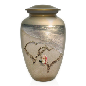 Urne funéraire design aigle urne funéraire pour cendres humaines fabriquée à la main en aluminium adaptée à l'enterrement au cimetière ou à la niche - Product Image 6