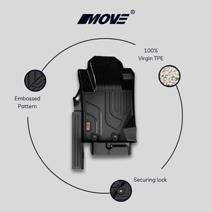 แผ่นปูรถกันลื่นสำหรับ Mitsubishi Triton 2020 + แผ่นกันลื่นทนทานทุกสภาพอากาศ - Product Image 4