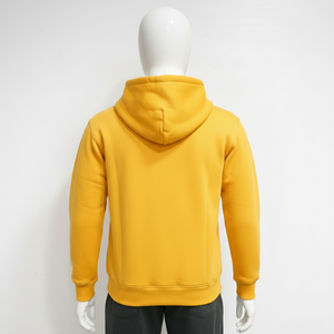 Sweat à capuche zippé personnalisé avec logo, 100 % coton épais, coupe ample et courte, épaules tombantes, pour hommes - Product Image 6