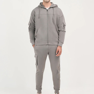 Ensemble de survêtement unisexe en polaire grande taille pour homme, 2 pièces, pantalon de jogging, vente en gros, fabriqué au Pakistan 2026 - Product Image 1