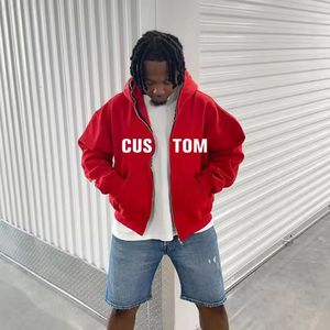 Sudadera con Capucha de Alta Calidad para Hombre, Estilo Urbano, Hip Hop, Lavado Ácido, Personalizada, Efecto Desgastado por el Sol, Talla Grande, Color Negro - Product Image 3