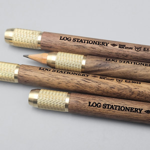 Porte-marqueur en laiton japonais avec support en bois de noyer, outil d'écriture et de dessin de qualité supérieure, 8 couleurs, largeur d'écriture 6 mm, cadeau de papeterie - Product Image 6