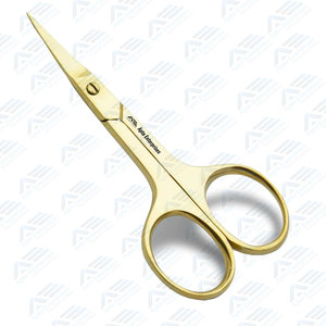 Herramientas de belleza profesionales de manicura dorada, Tijeras para uñas de alta calidad, cortaúñas con borde inclinado, Tijera para cutículas, instrumentos de belleza - Product Image 5