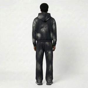 Ensemble de survêtements streetwear d'hiver unisexe pour couple, sweats à capuche et ensembles de jogging en polaire pour hommes et femmes - Product Image 6