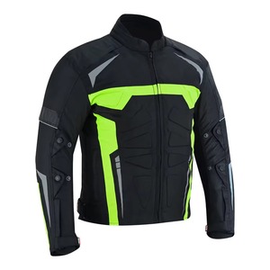 Blouson en cuir haute performance pour moto, pour hommes, vêtements imperméables pour la course à moto - Product Image 1
