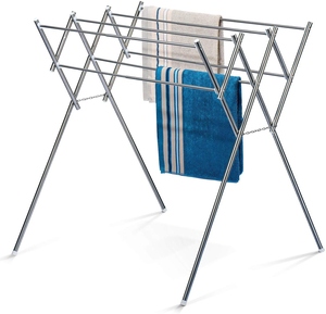 Nuevo diseño de tendedero portátil de acero suave para interiores y exteriores, plegable, con opción de personalización. - Product Image 5