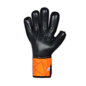 Gants de gardien de but de football hybrides en PVC noir pour adultes, équipement d'entraînement de protection des doigts - Product Image 3